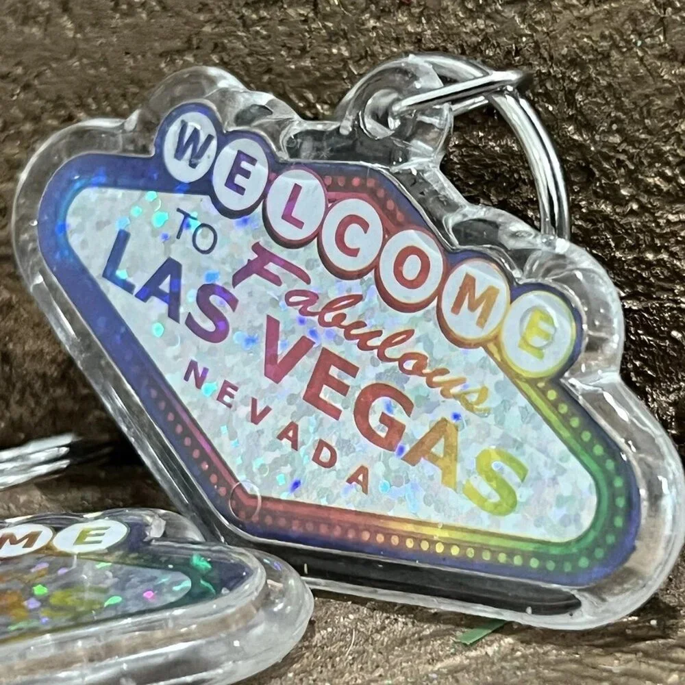 Welcome to Fabulous Las Vegas Key Chain Memorabilia Souvenir Gift Keychain